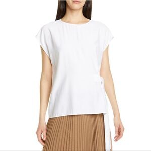 NWT Club Monaco Riella Asymmetric Twist Knot Top
